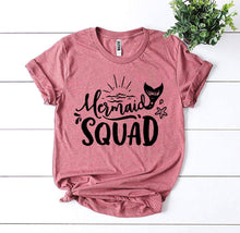 Load image into Gallery viewer, Mermaid Squad T-shirt - Bee and Co
