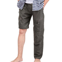 Load image into Gallery viewer, Men&#39;s Nylon Convertible Pants - Bee and Co
